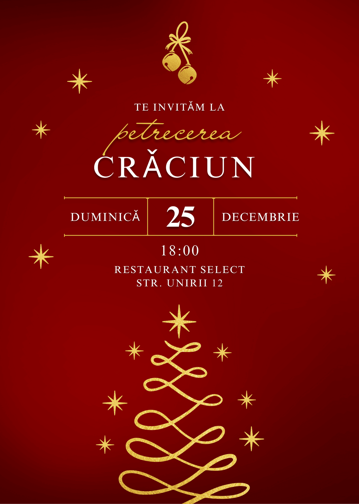 invitatie digitala de revelion model 1